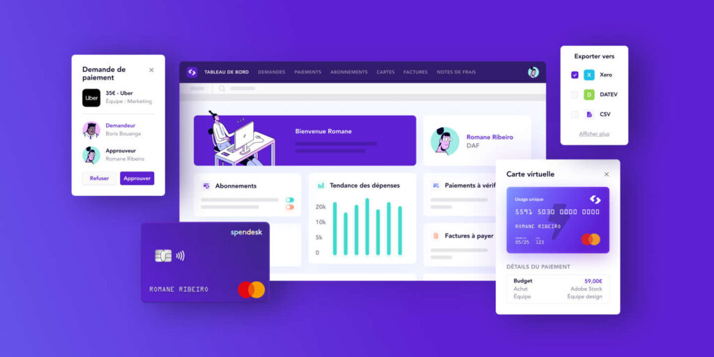 Le logiciel de Spendesk